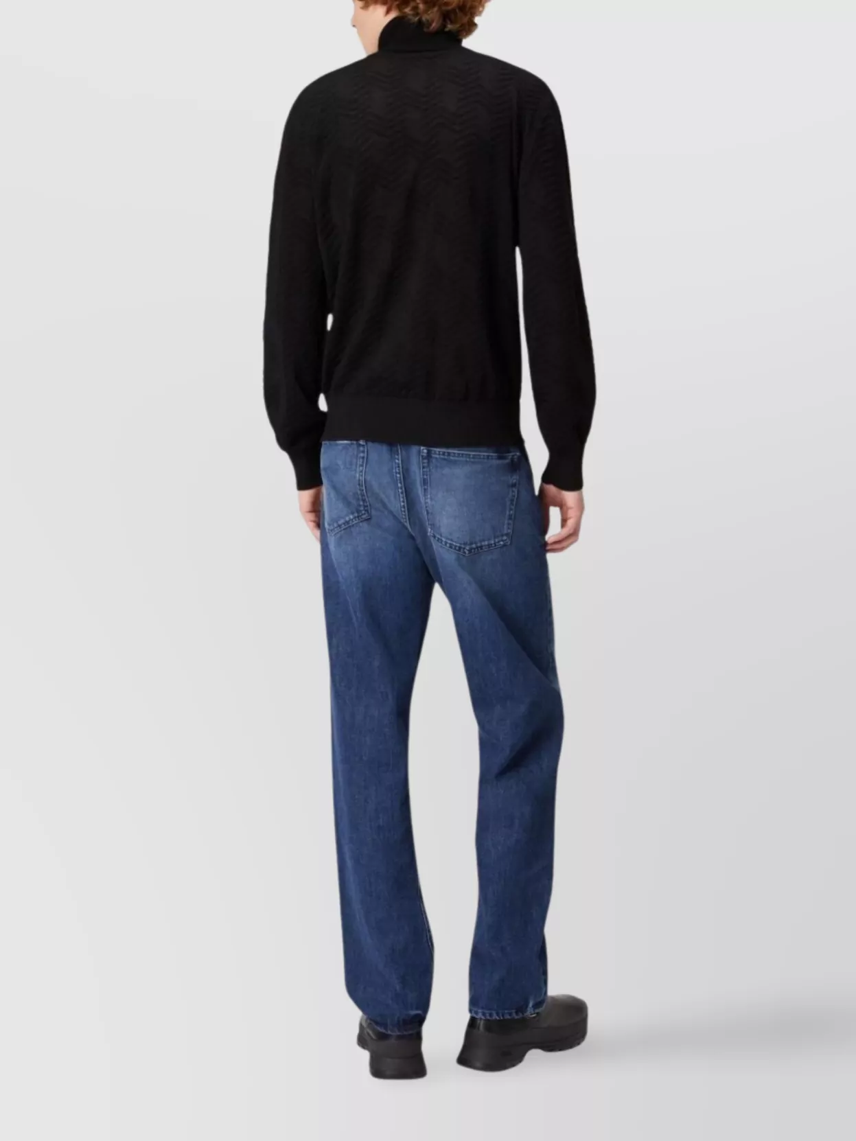 Missoni Textured Turtleneck Sweater Long Sleeves