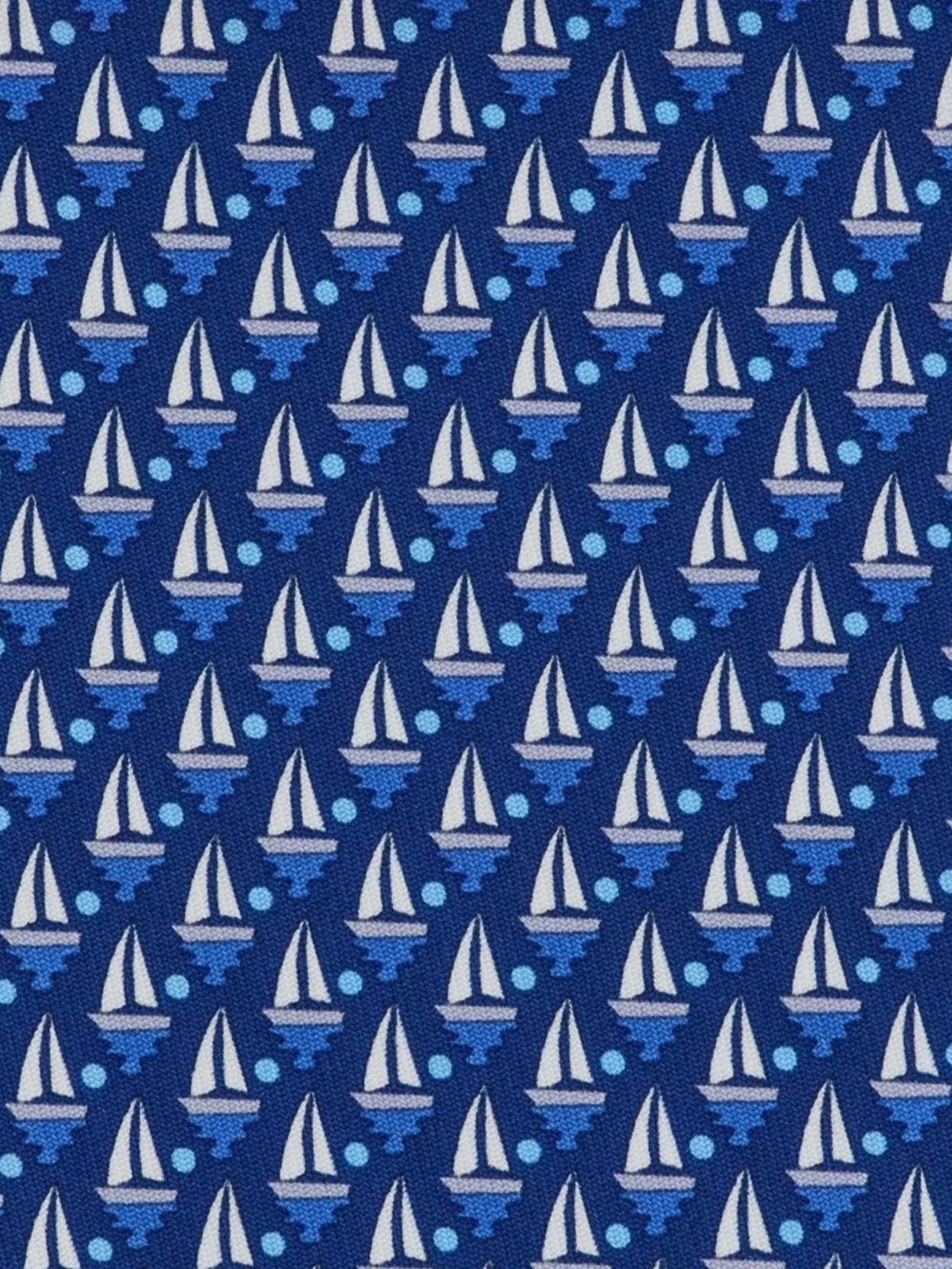 Ferragamo Nautical Design Silk Necktie