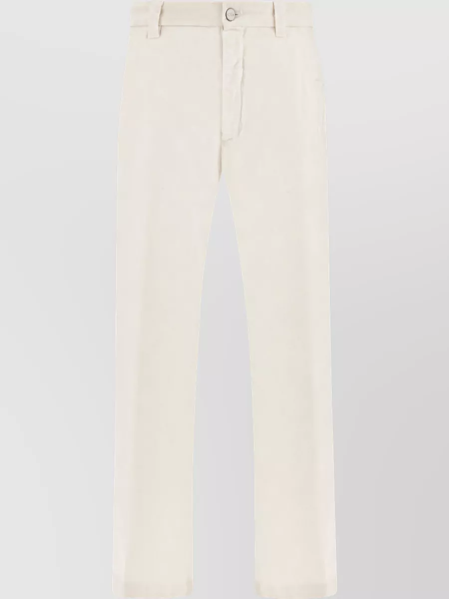 Paul & Shark Cotton Wide-Leg Trousers