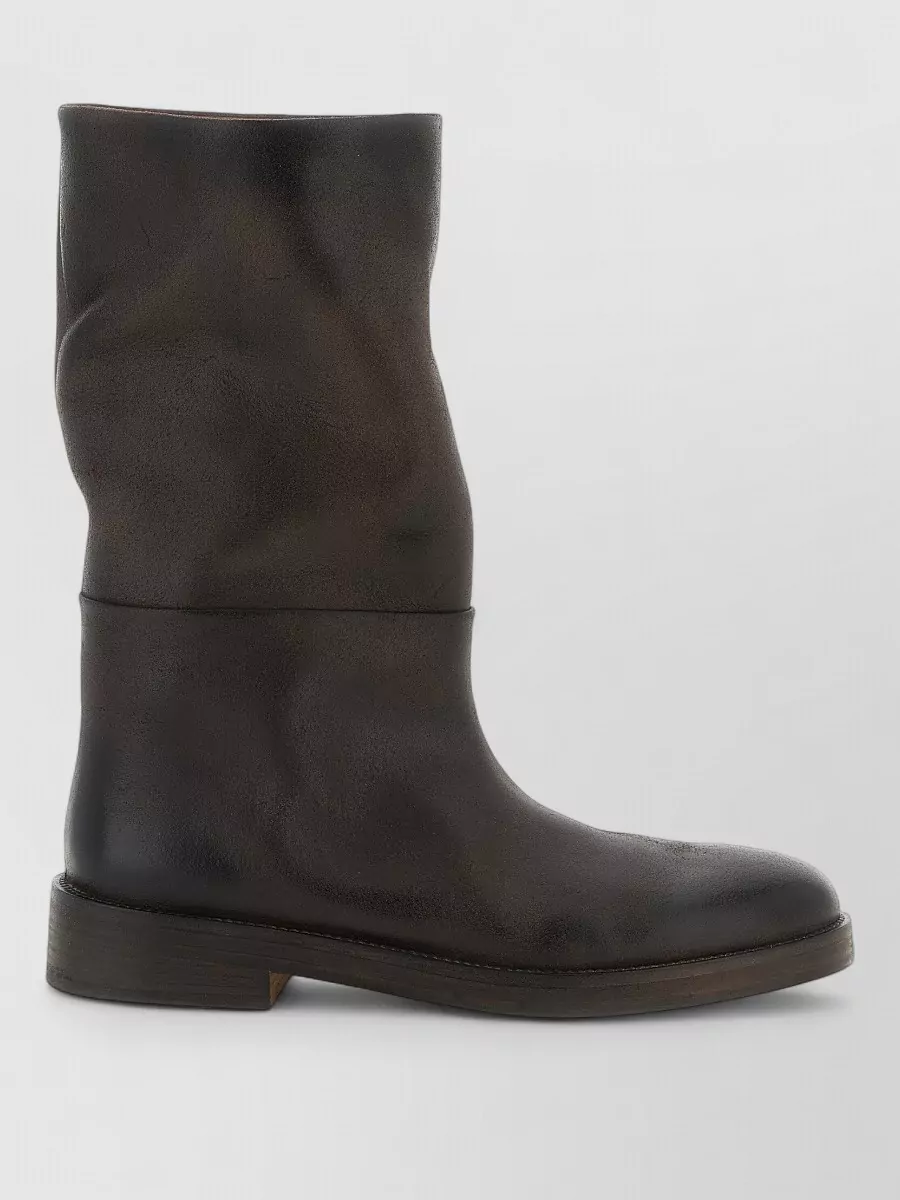 Marsell Leather Tubetto Boots