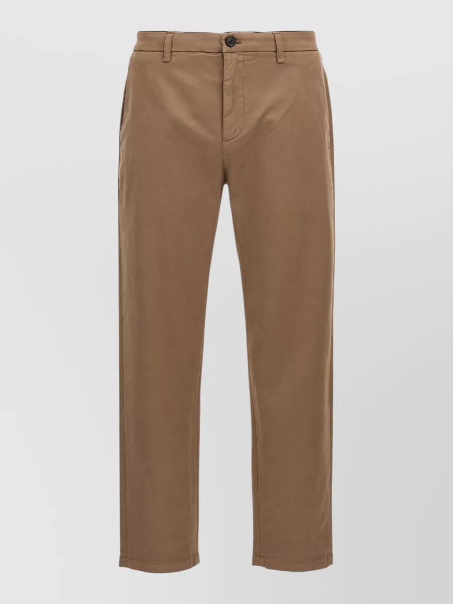 Department 5 cotton-blend straight-leg trousers