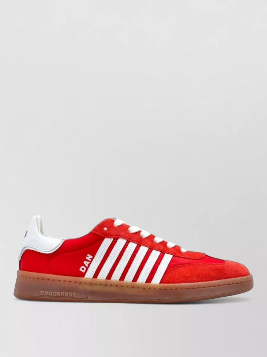 Dsquared2 Leather Low-Top Sneakers