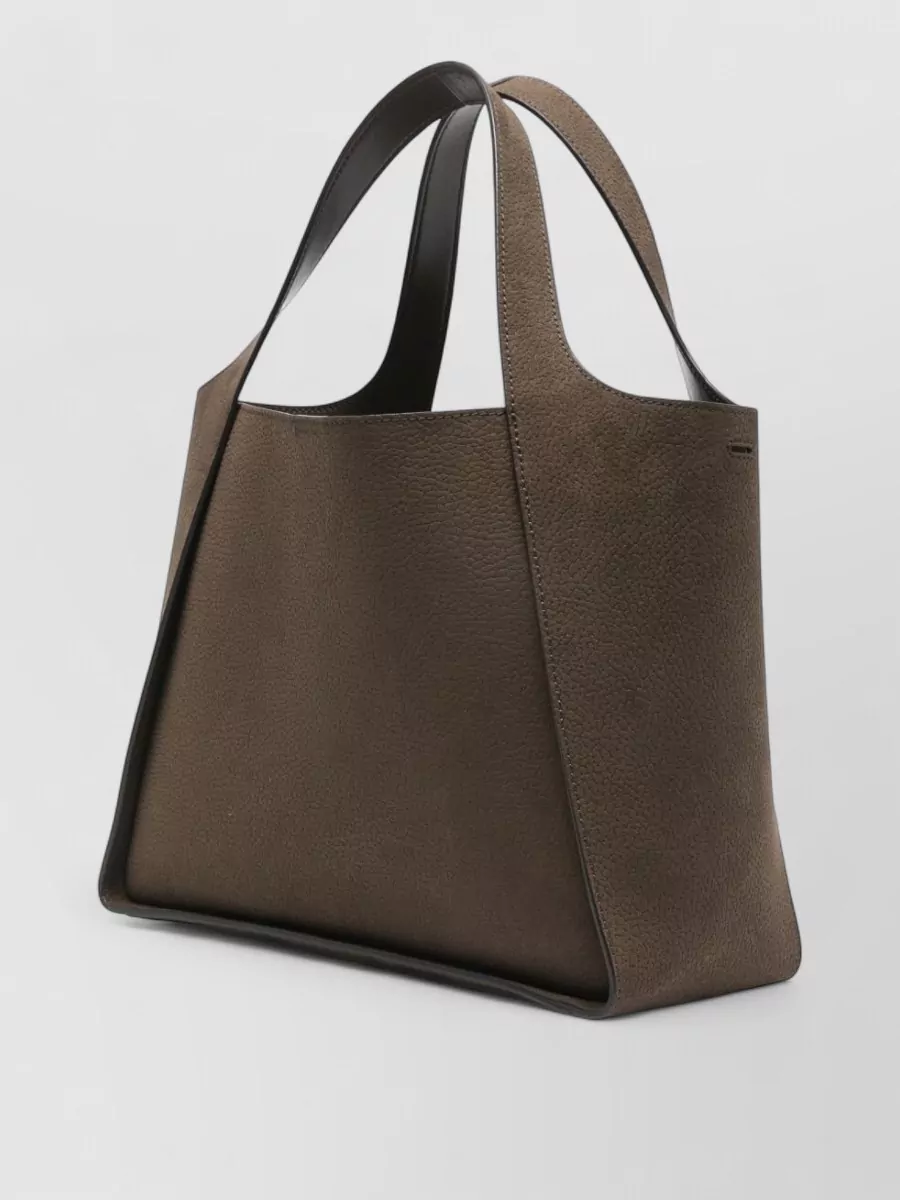 Stella Mccartney Logo Shopper Tote Bag Dual Handles