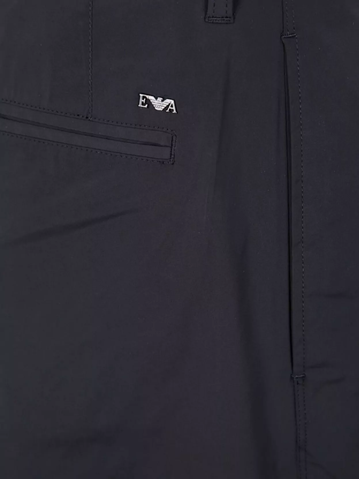 Emporio Armani Tailored Trousers With Belt Loops And Pockets