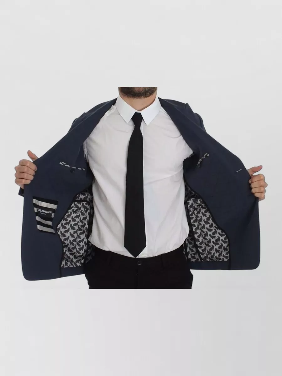 Dolce&Gabbana Cotton Single-Breasted Blazer