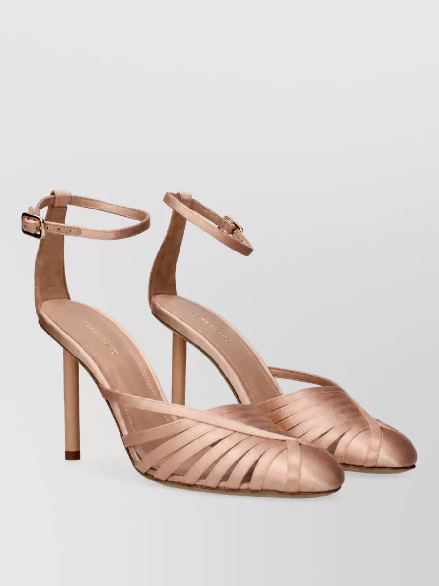 Ferragamo silk sandals