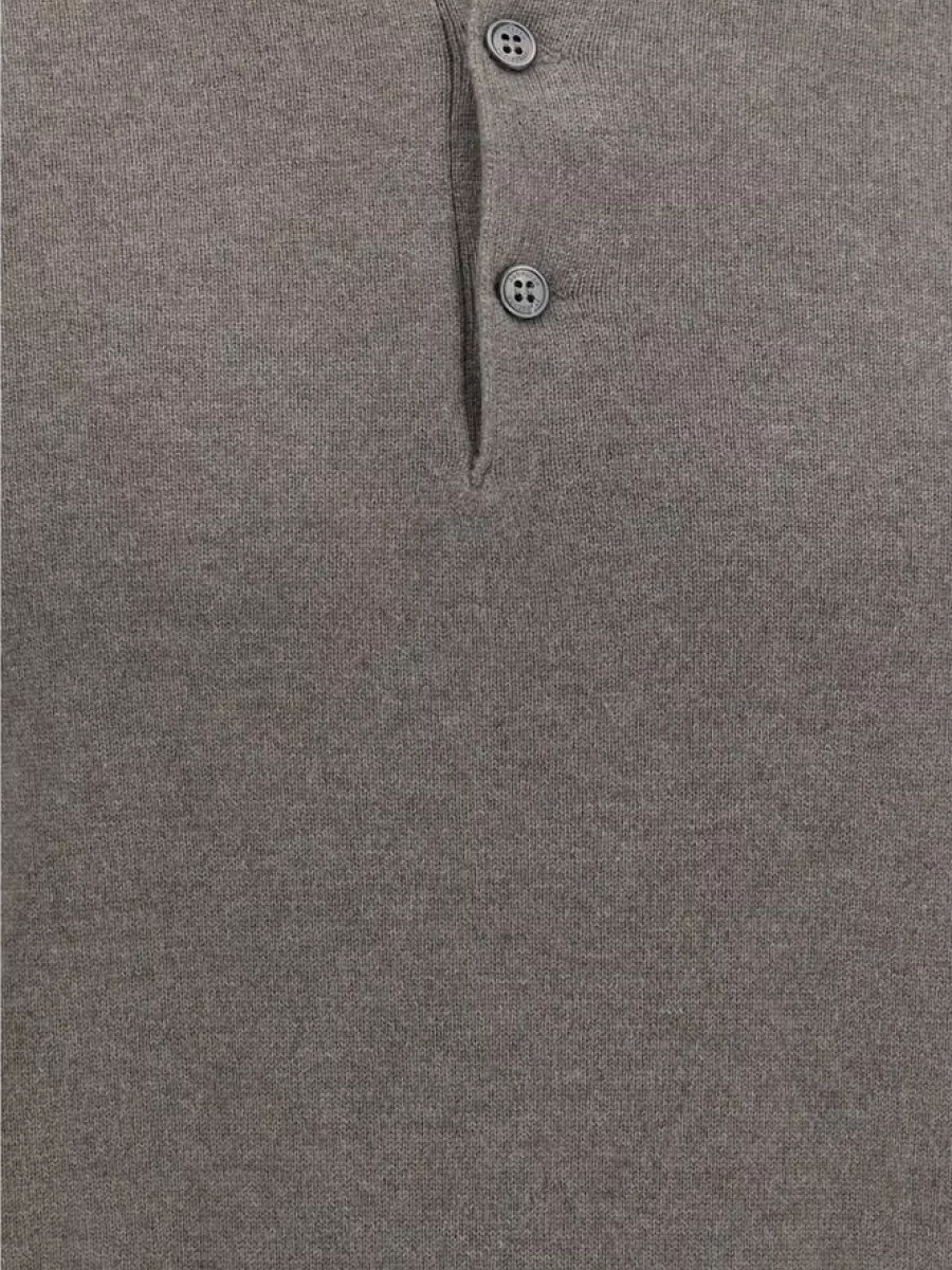 Brunello Cucinelli Cashmere Polo Shirt