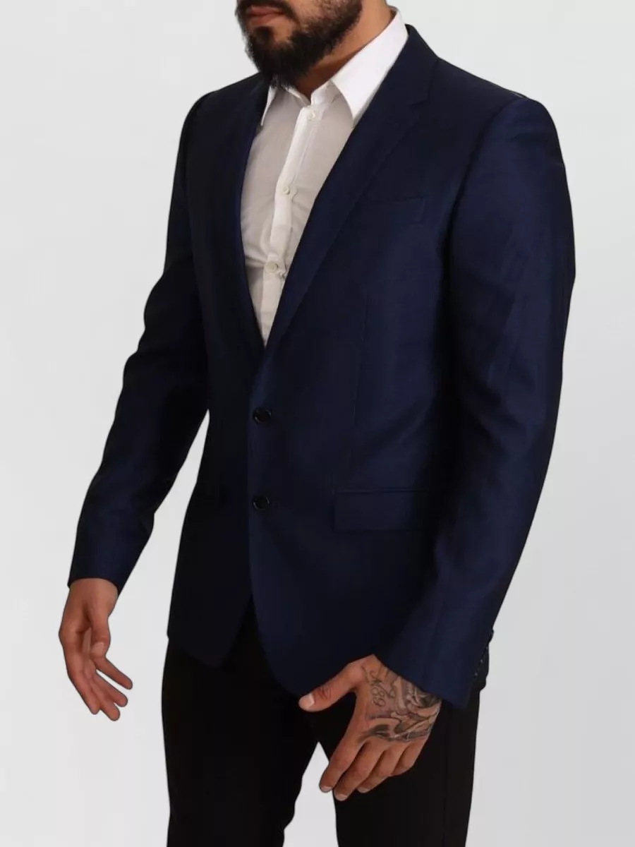 Dolce&Gabbana Virgin Wool Slim-Fit Blazer