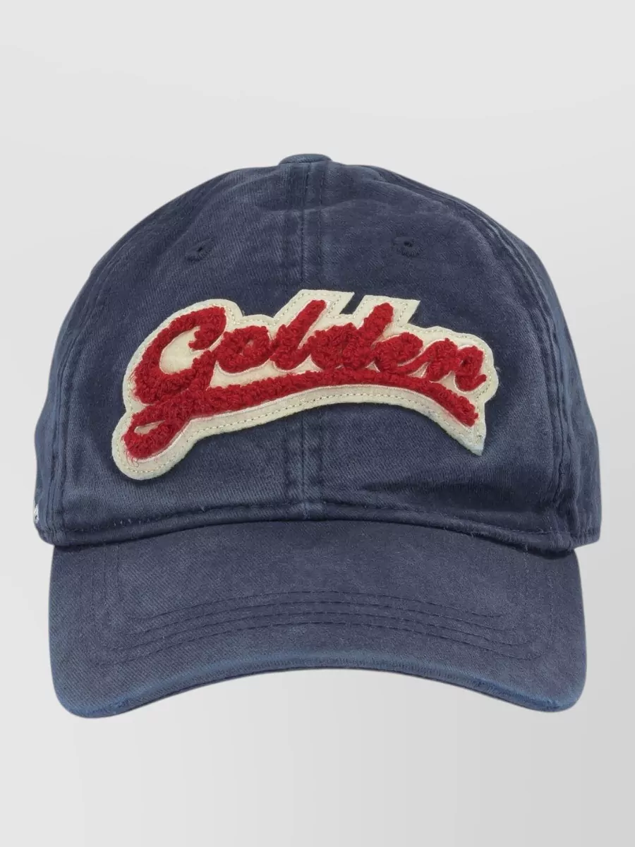 Golden Goose cotton logo baseball cap