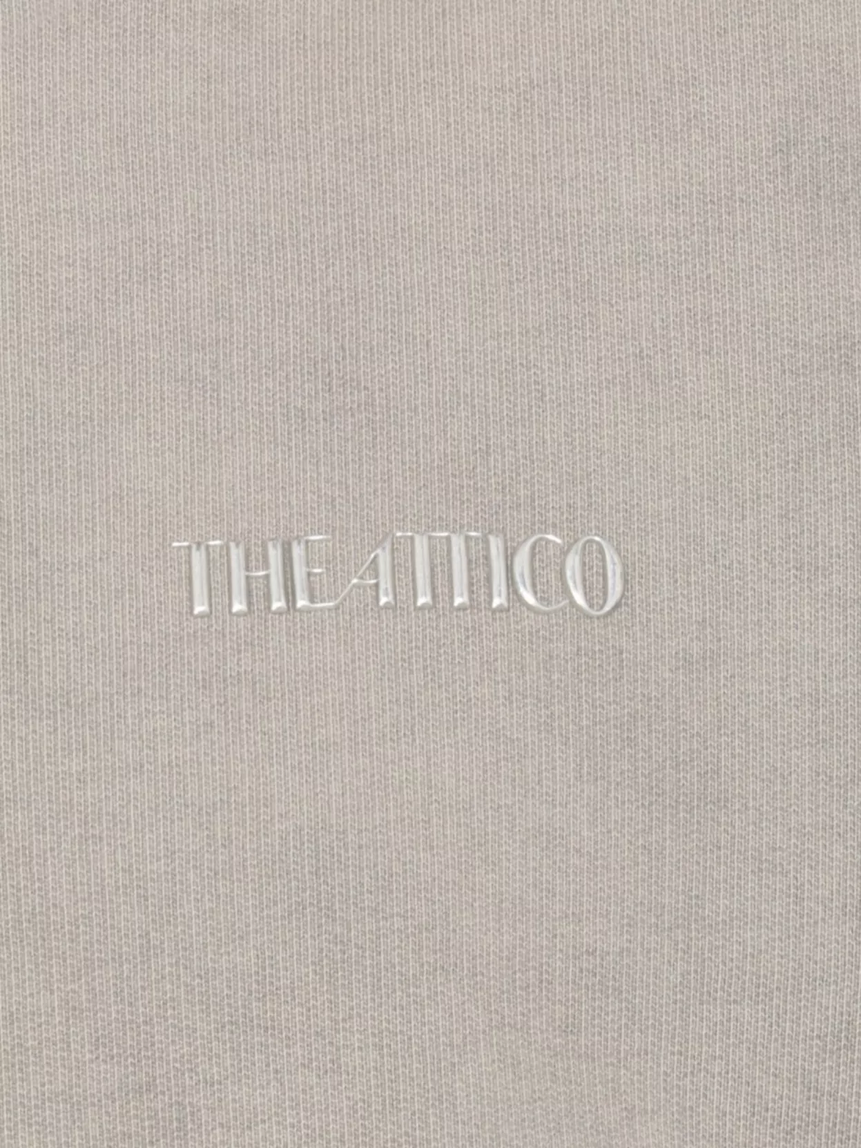 The Attico Crewneck Knitwear Ribbed Trims