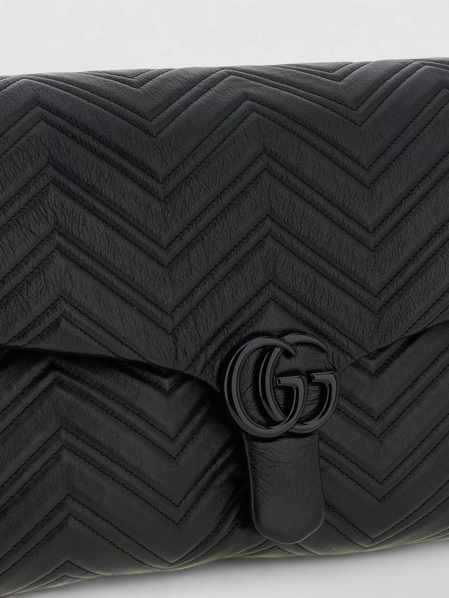 Gucci Gg Marmont Large Shoulder Bag Chain Strap