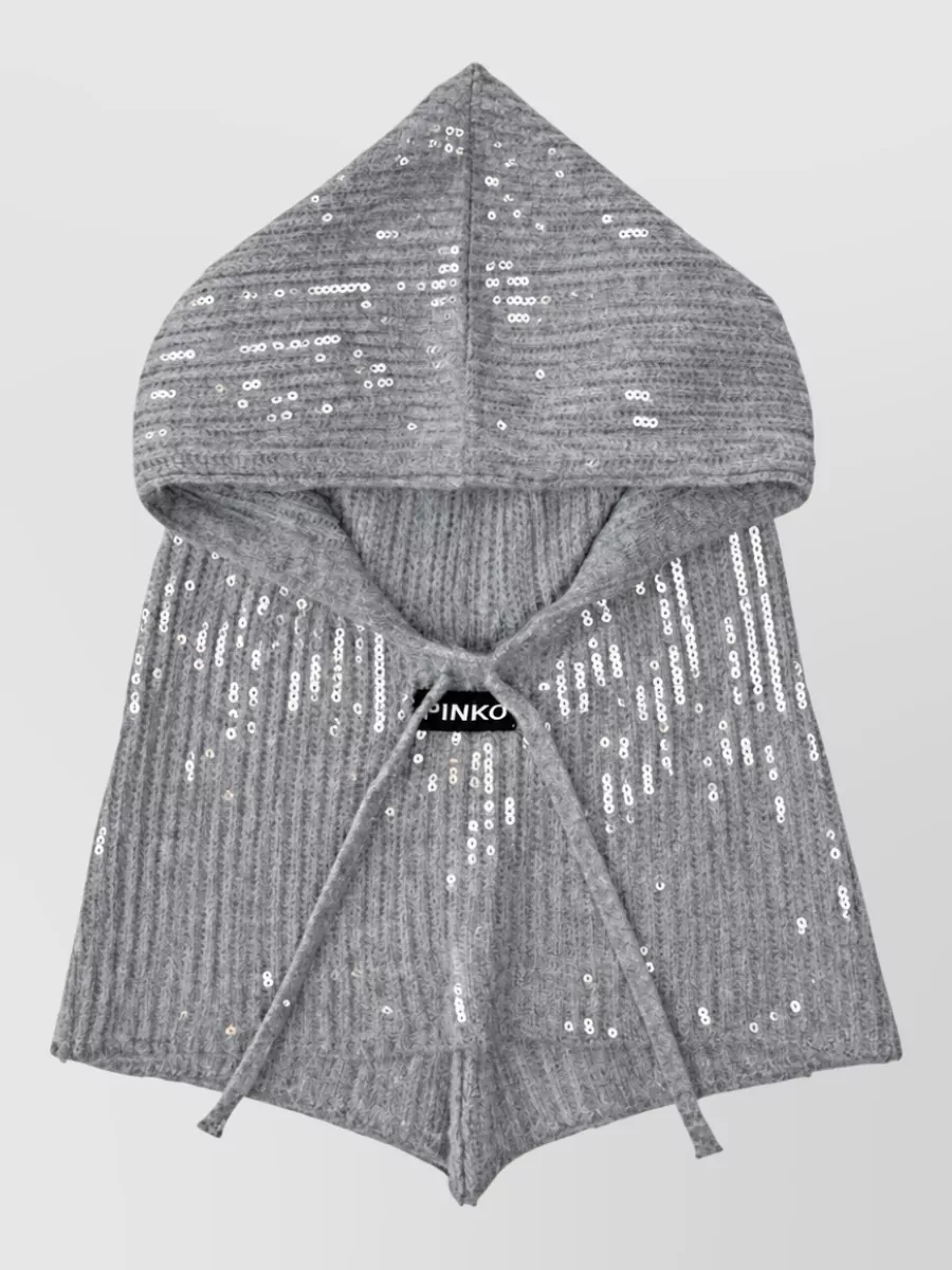 Pinko polyester balaclava