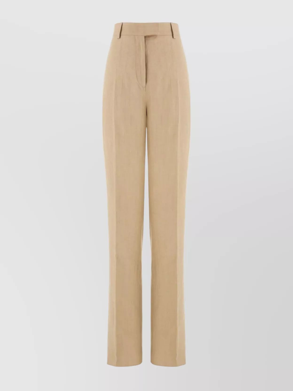 Shop Ferragamo Tailored High-waisted Straight Leg Trousers