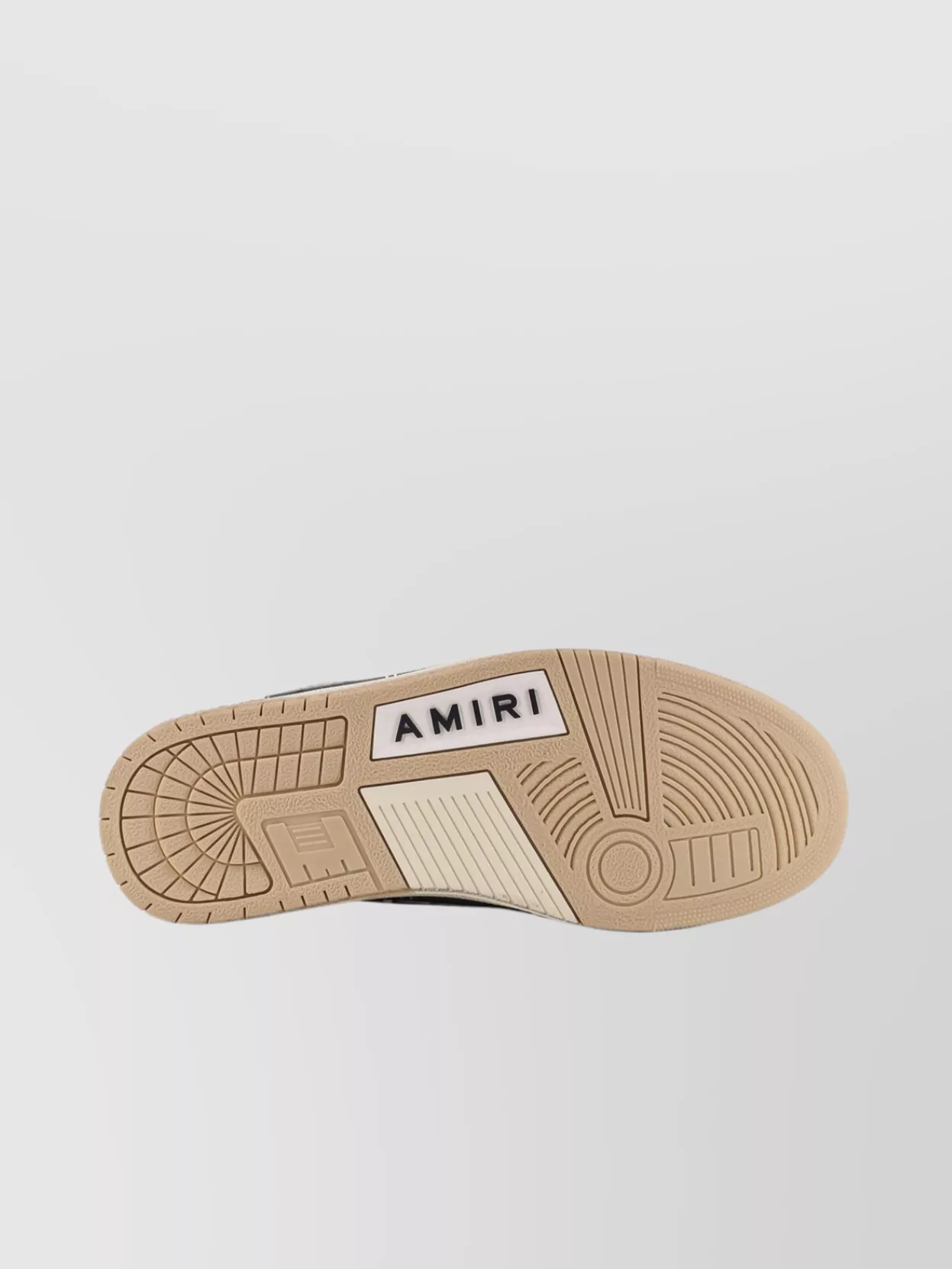 Amiri Skel Top Black Low Top Sneakers With Logo Patch On The Tongue And Logo Lettering On The Heel In Leat In Black