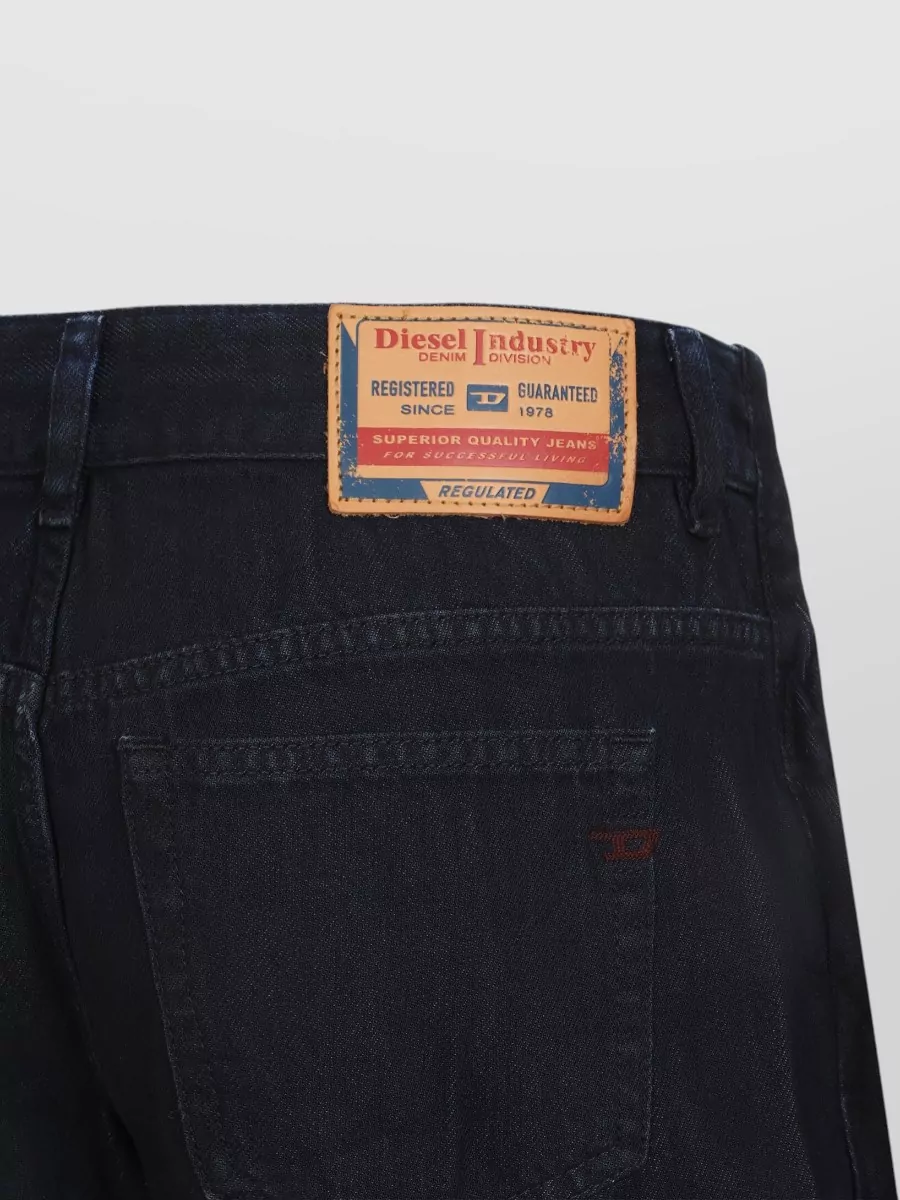 Diesel De Rox Shorts Belt Loops Back Pockets