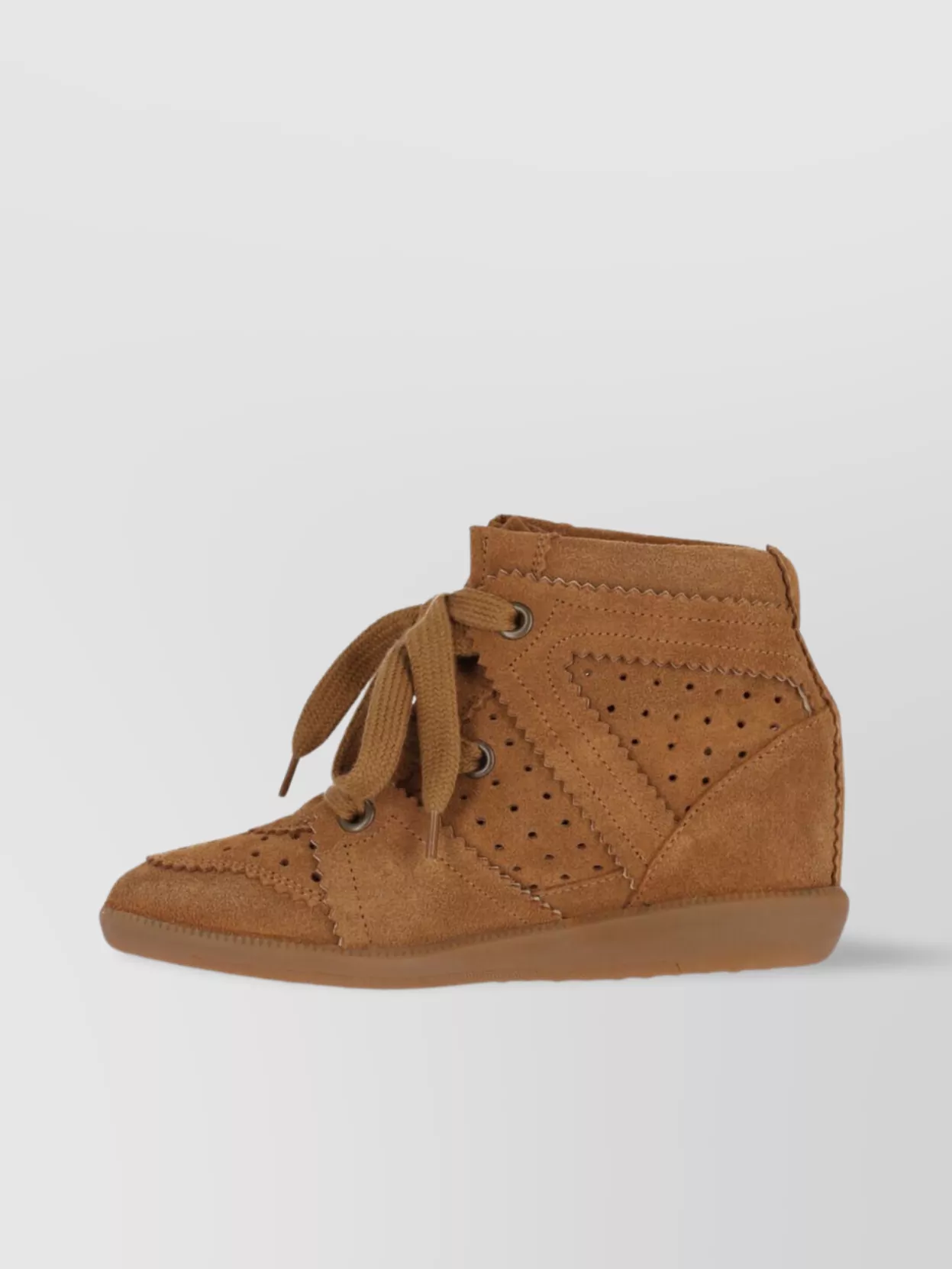 Isabel Marant Low Top Sneakers Ankle Height