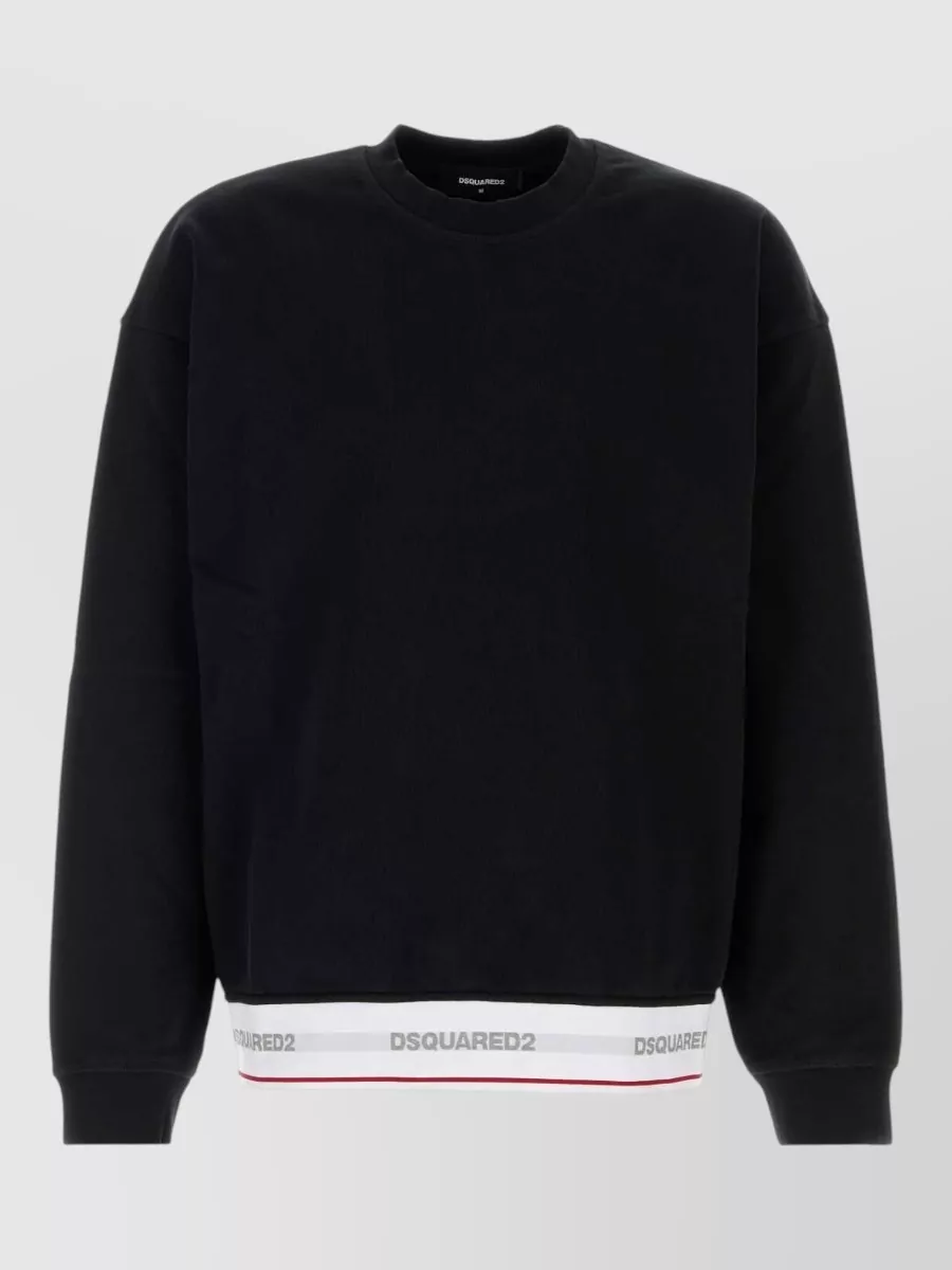Dsquared2 cotton oversized sweatshirt