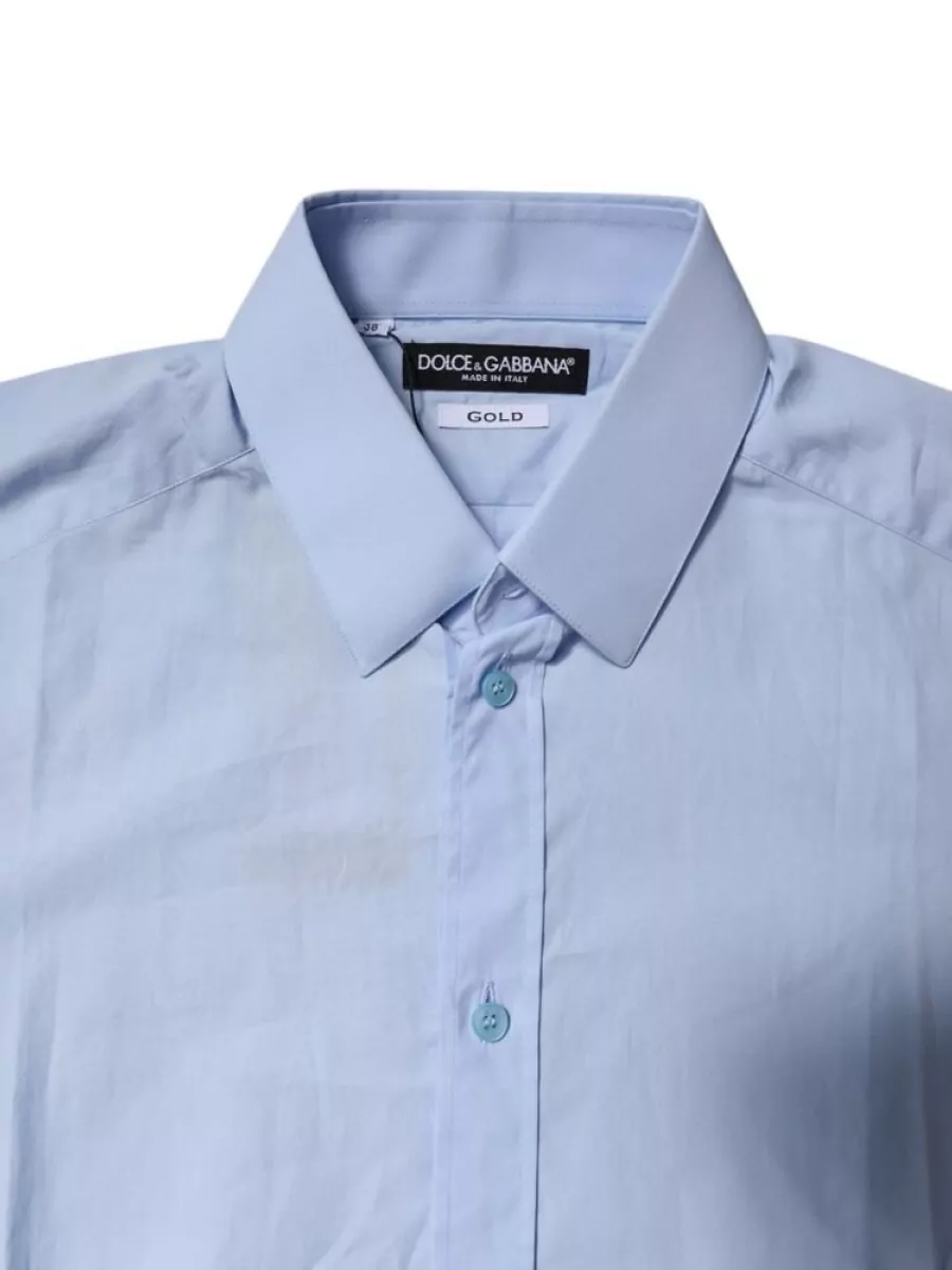 Dolce&Gabbana Cotton Slim-Fit Long-Sleeve Shirt
