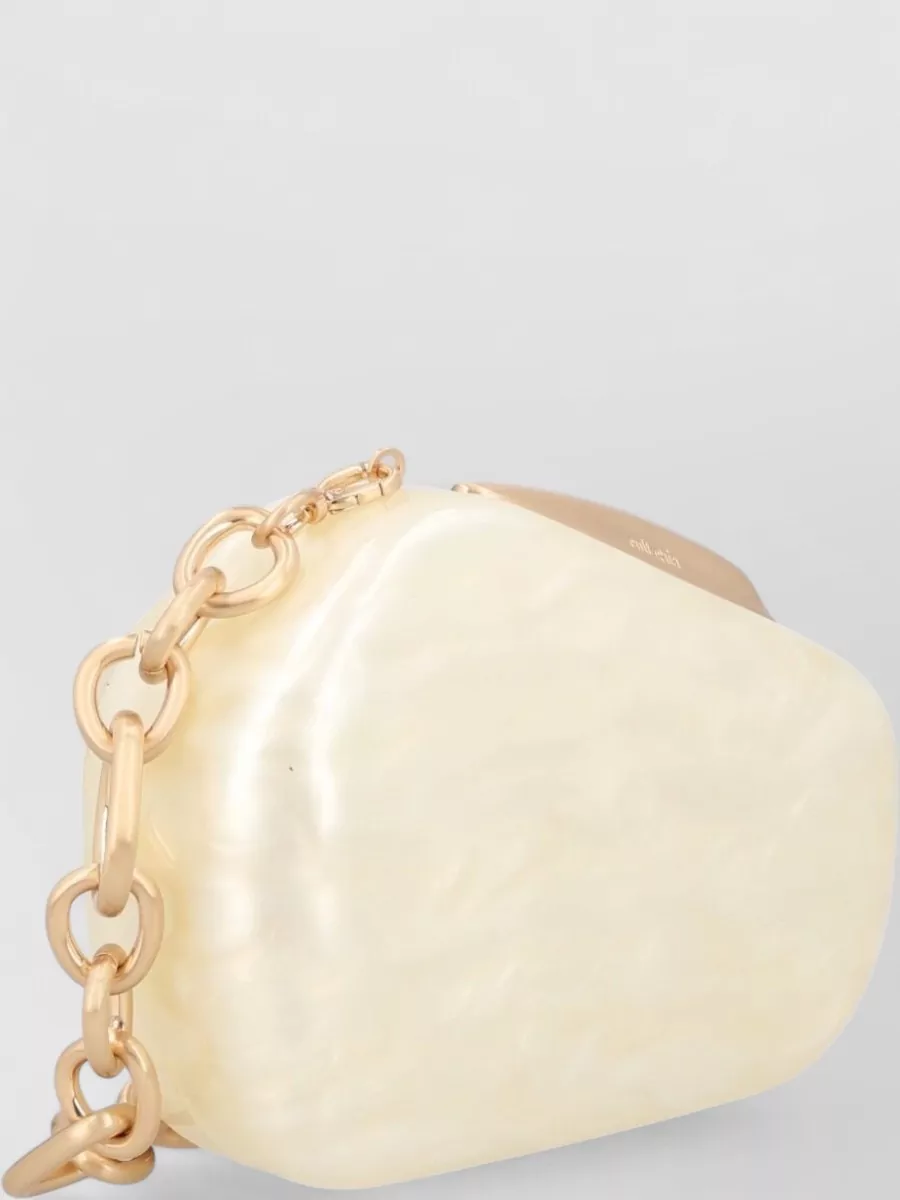 Cult Gaia acrylic clutch bag