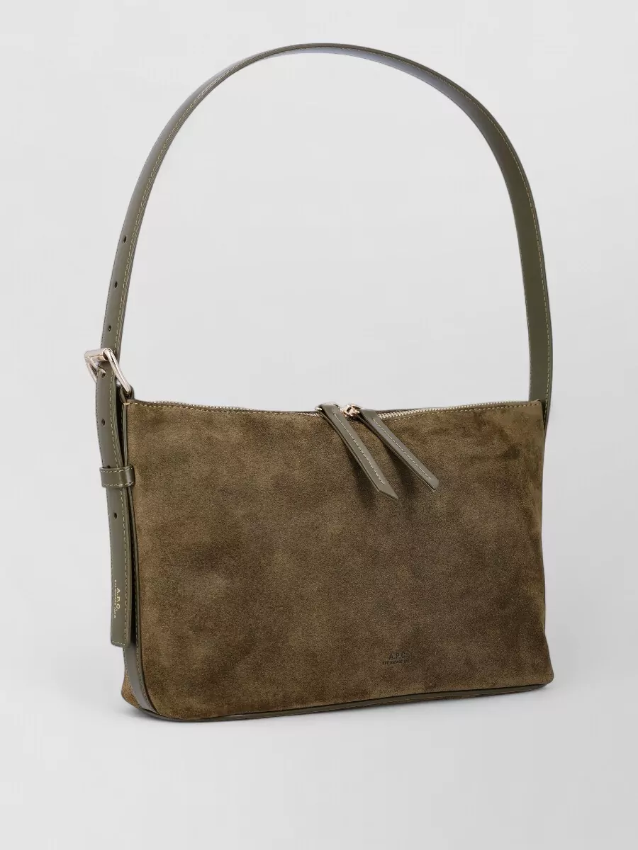 A.p.c. Vera Leather Shoulder Bag