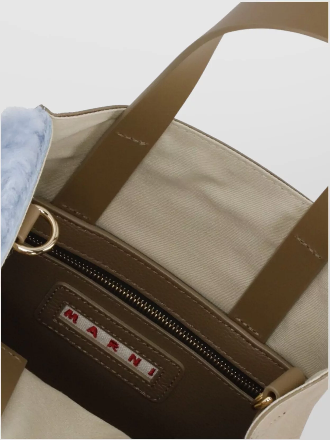 Marni Soft Texture Shoulder Bag And Handles