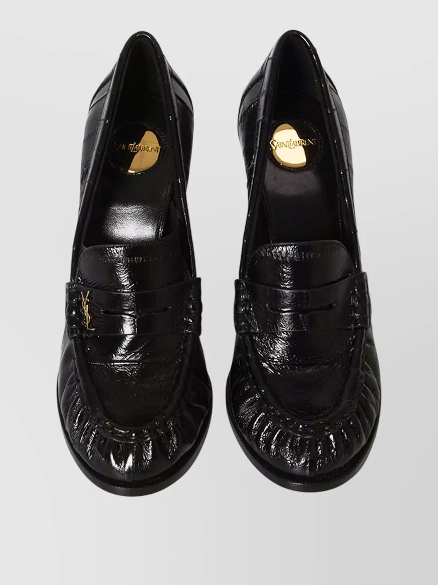 Saint Laurent Eel Leather Pumps