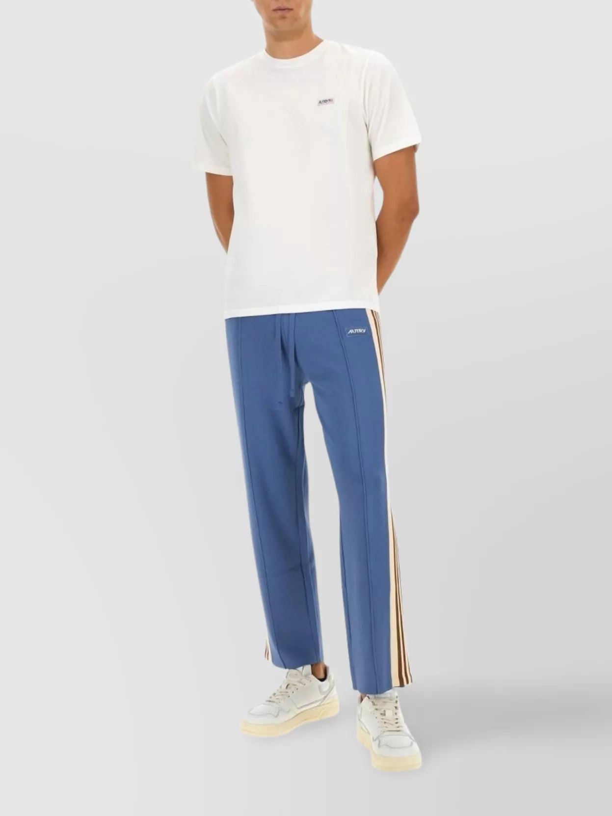 Shop Autry Logo Side Stripe Jogging Pants