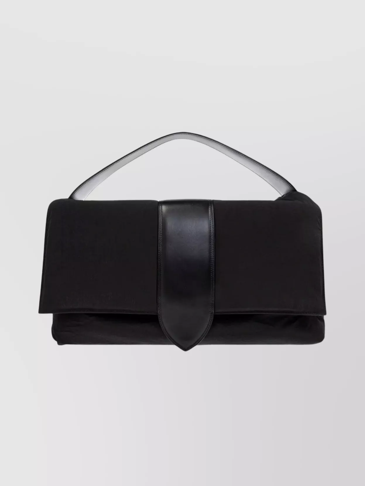 Jacquemus Padded Tote Bag With Leather Trim