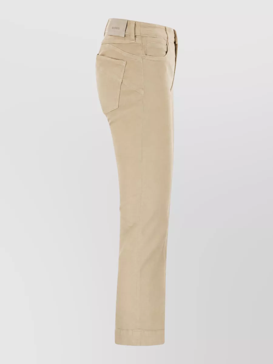 Sportmax Mid-Rise Mini-Flare Denim Jeans