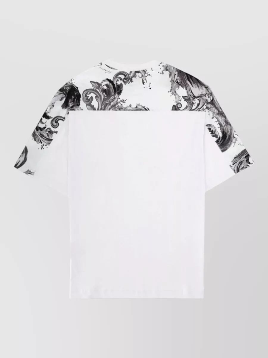 Versace Jeans Couture Logo-Plaque Cotton T-Shirt
