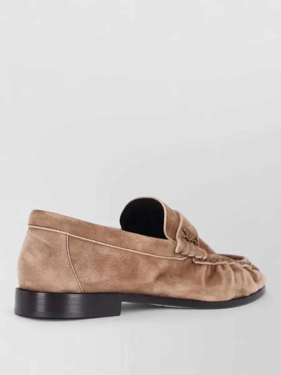 Saint Laurent leather loafers