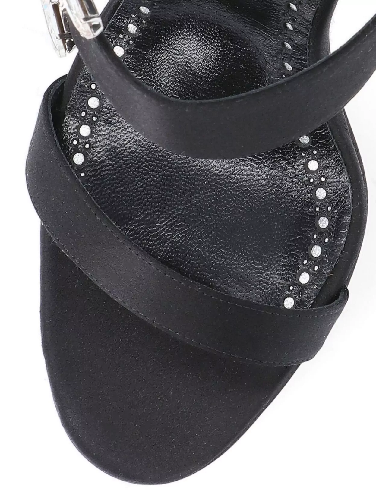 Manolo Blahnik Heel Sandals With Embellished Open Toe