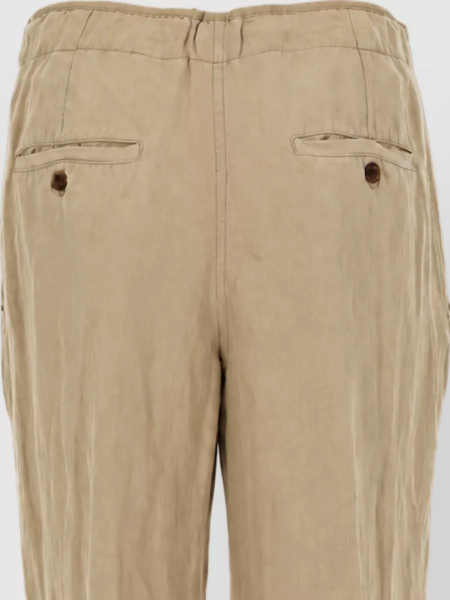 Isabel Marant Linen Silk Trousers