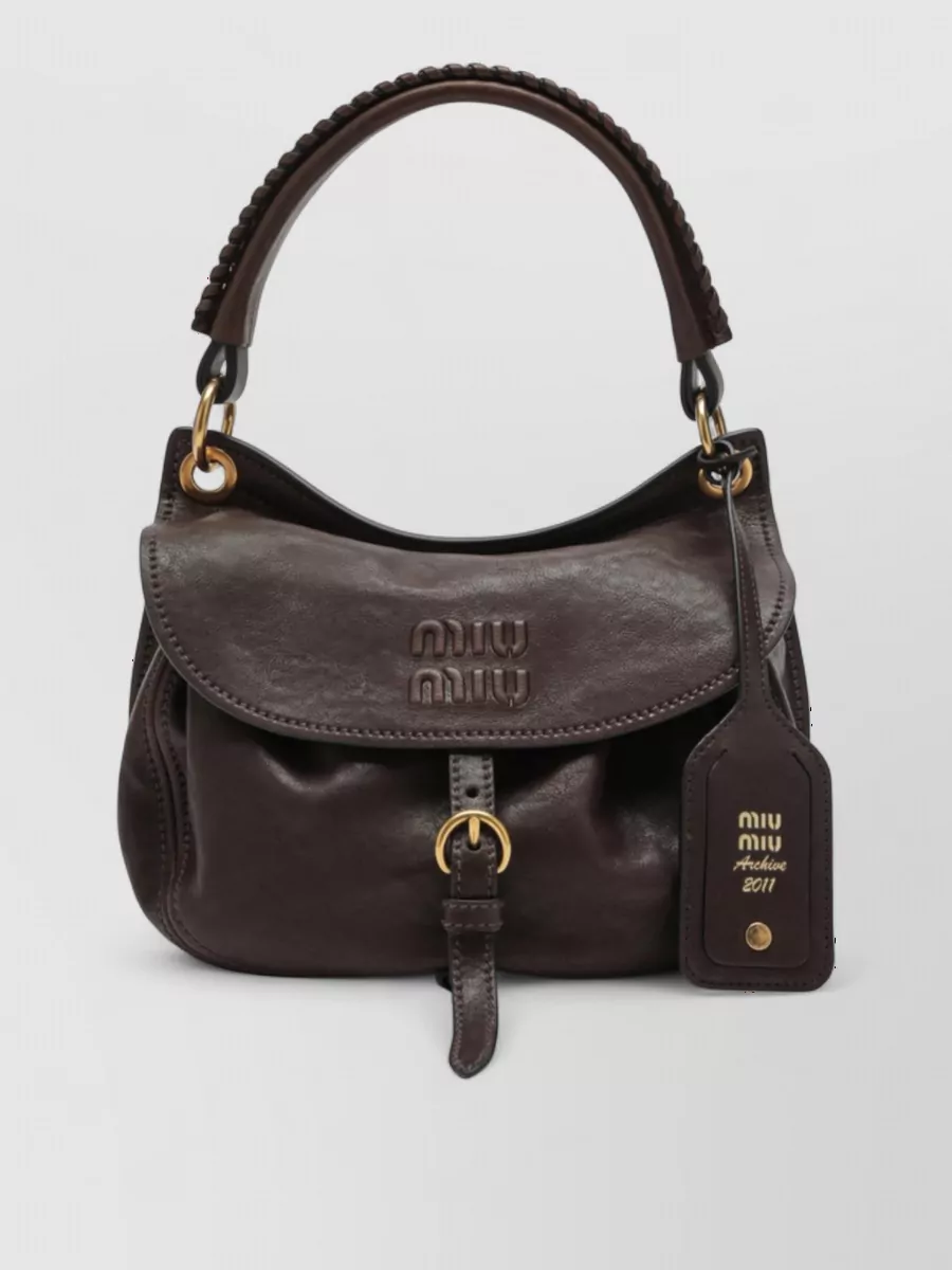 Miu Miu matelassé shoulder bag