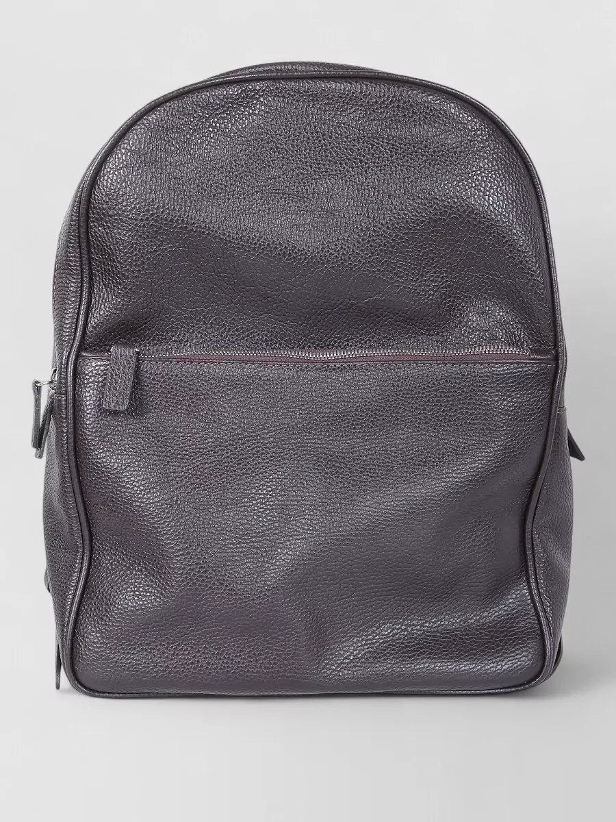 Sait leather backpack