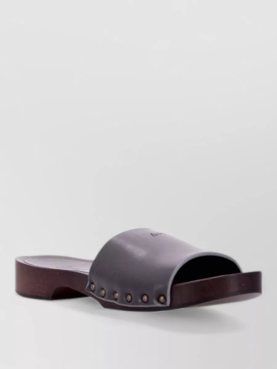 La Rose Leather sandals