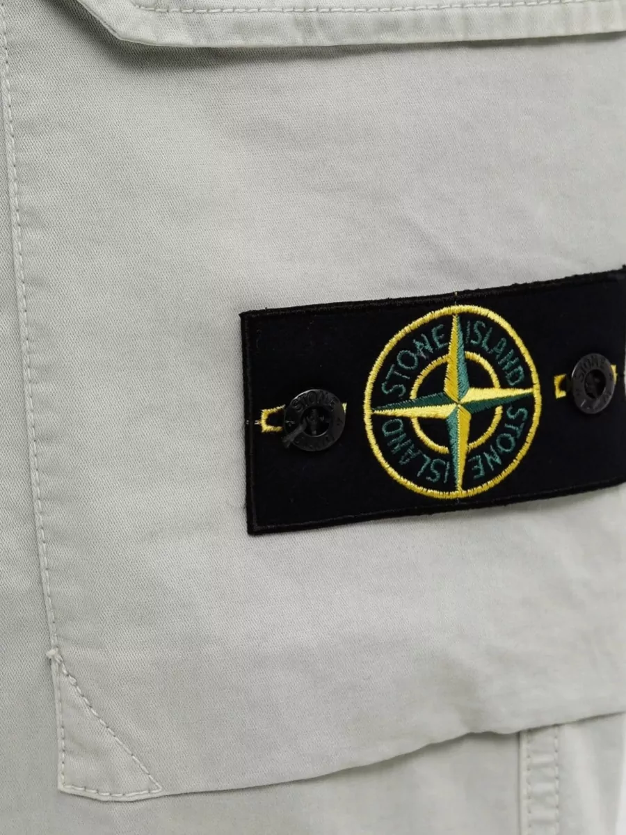 Stone Island Cotton Slim-Fit Pants