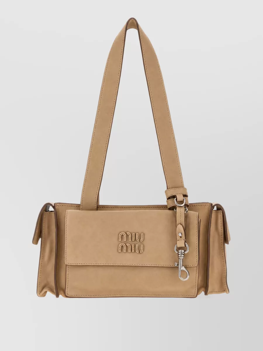 Miu Miu beau nappa leather shoulder bag