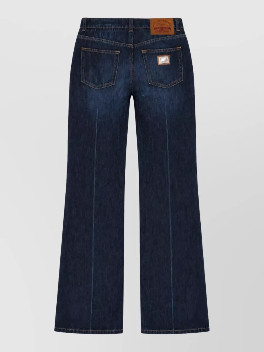Dolce&Gabbana Low-Rise Denim Jeans
