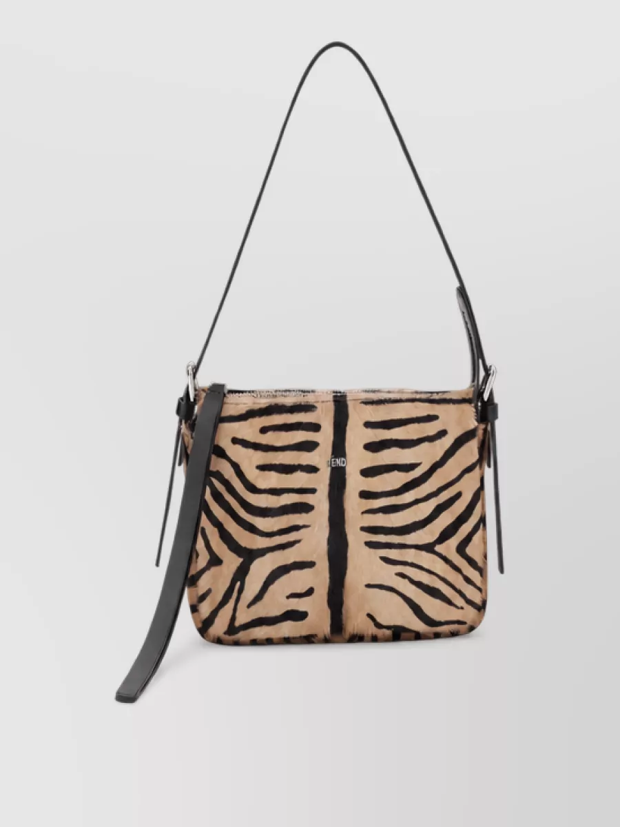 Fendi Small Calf Hair Clutch Bag