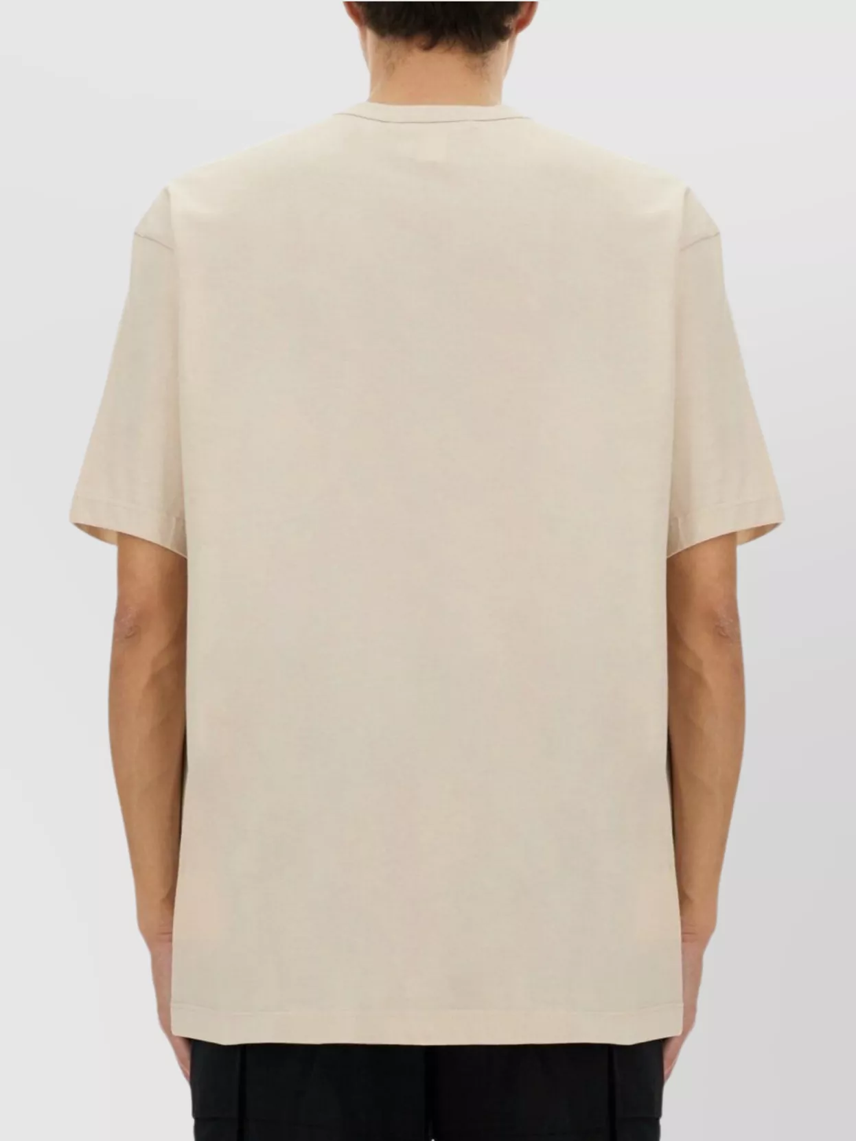 Comme Des Garçons Logo Crew Neck T-Shirt