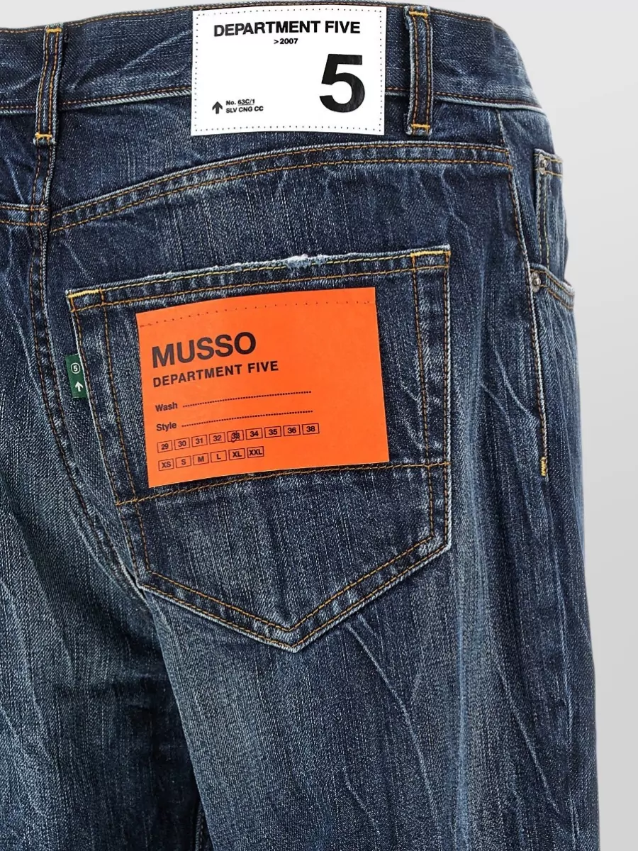 Department 5 Denim Straight-Leg Jeans