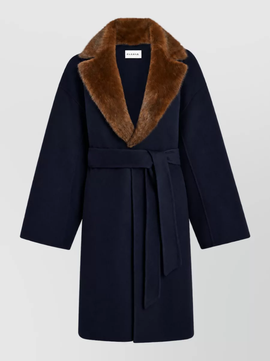 Parosh wool fitted jacket