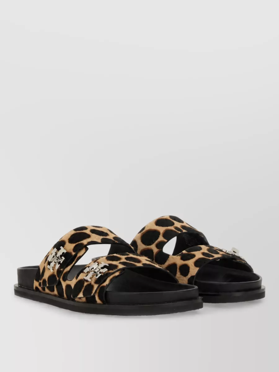 Tory Burch Leather Slide Sandals