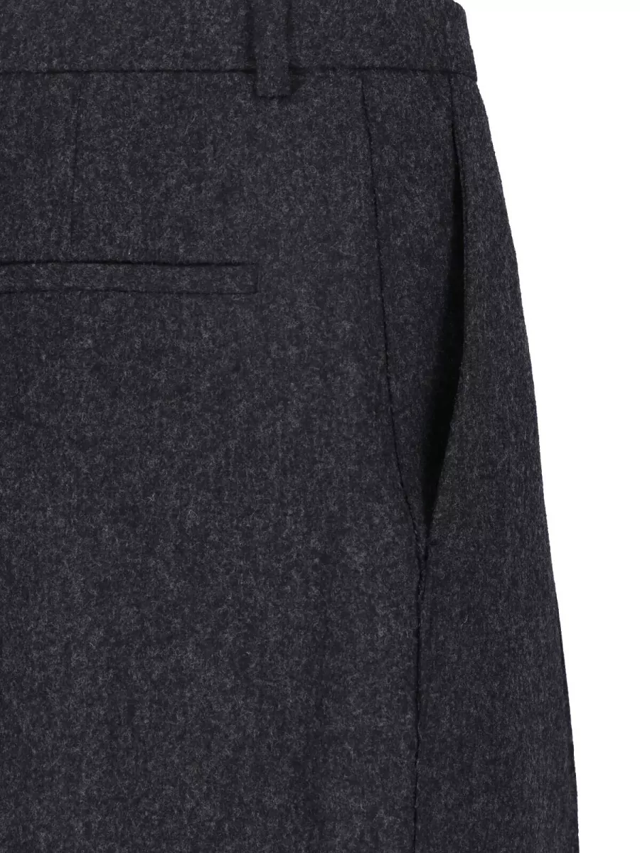 Jil Sander Wool Wide-Leg Trousers