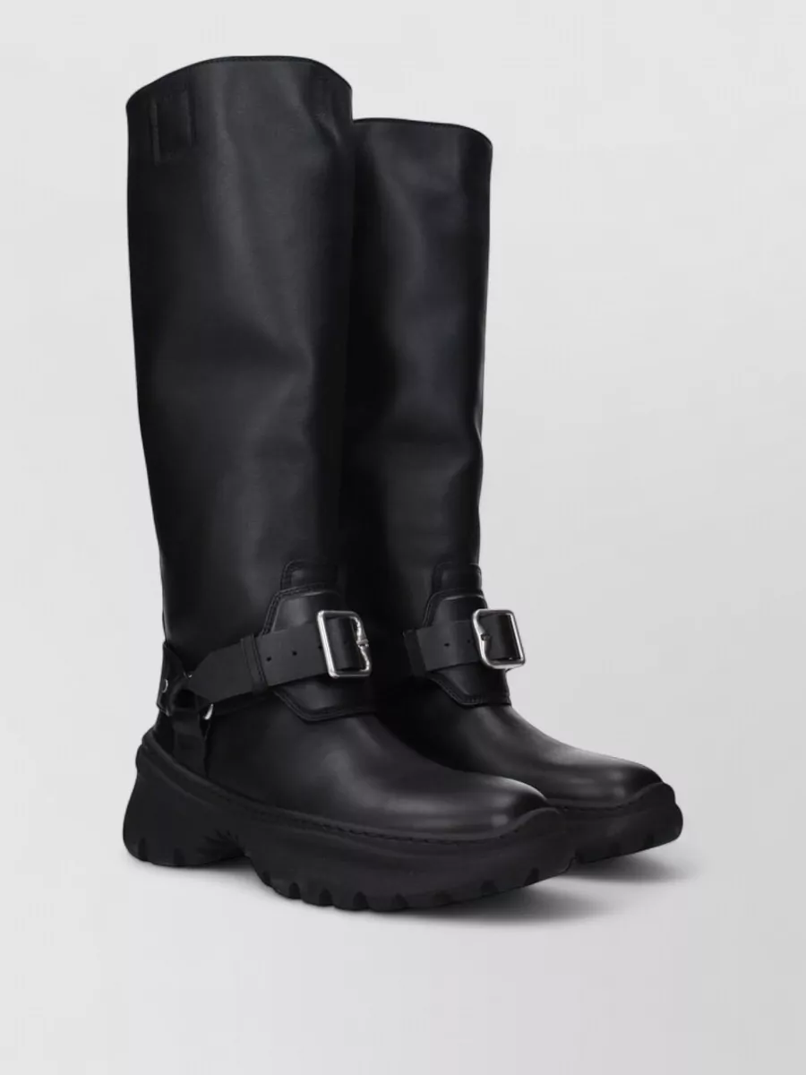 Burberry Leather Tall Boots