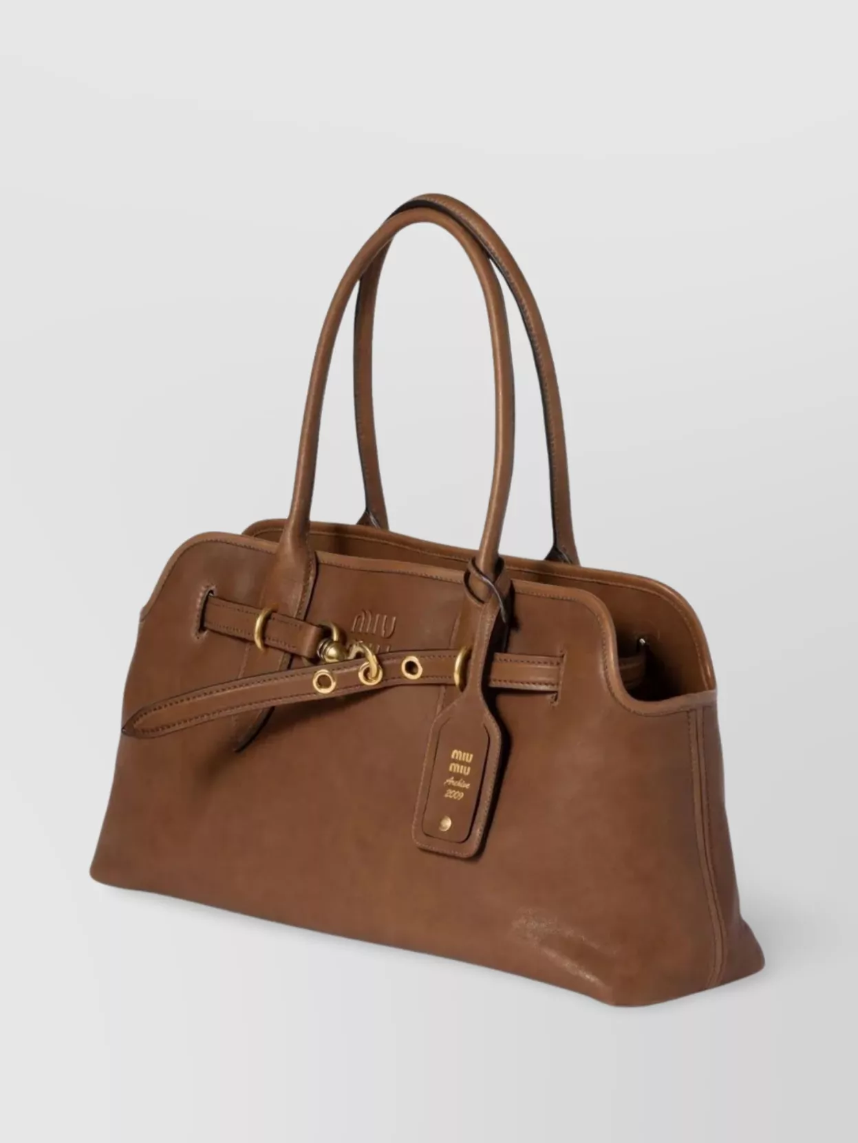 Miu Miu Nappa Aviator Shoulder Bags