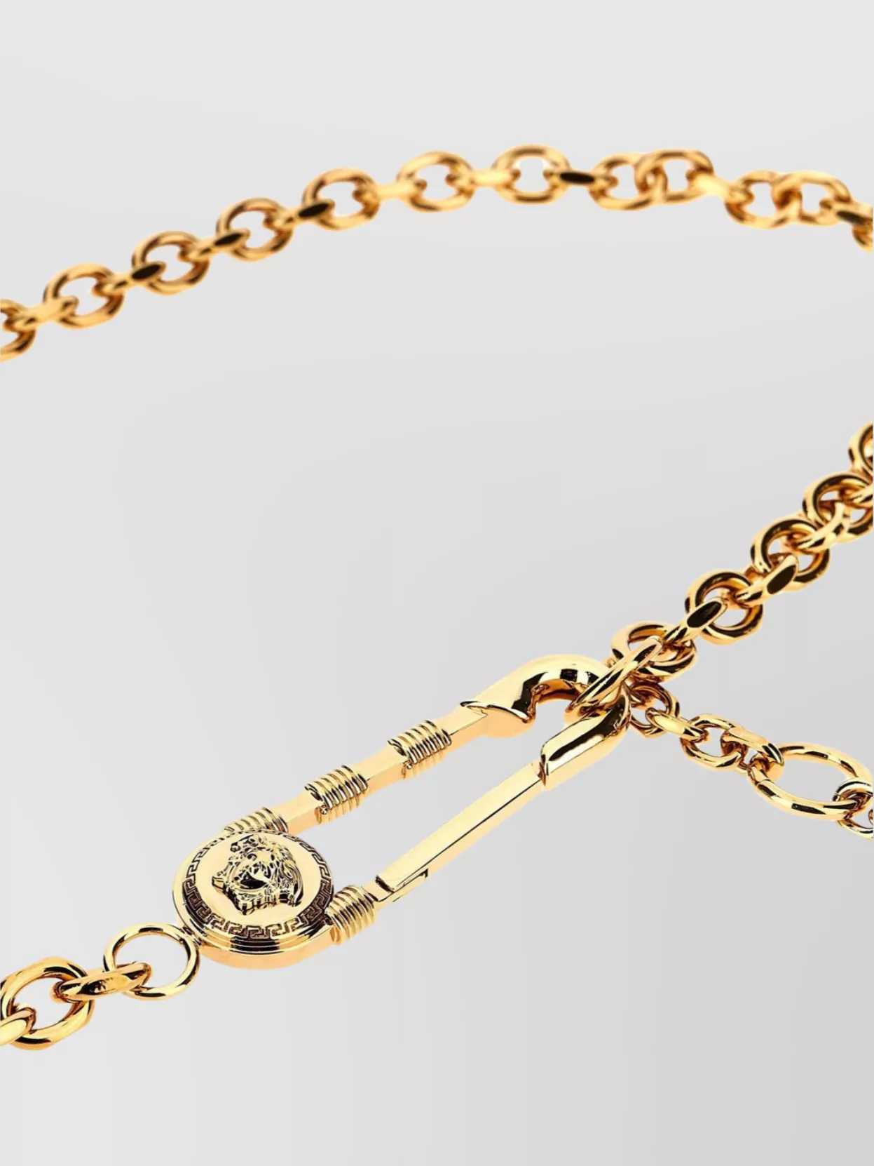 Versace Chain Link Metal Belt