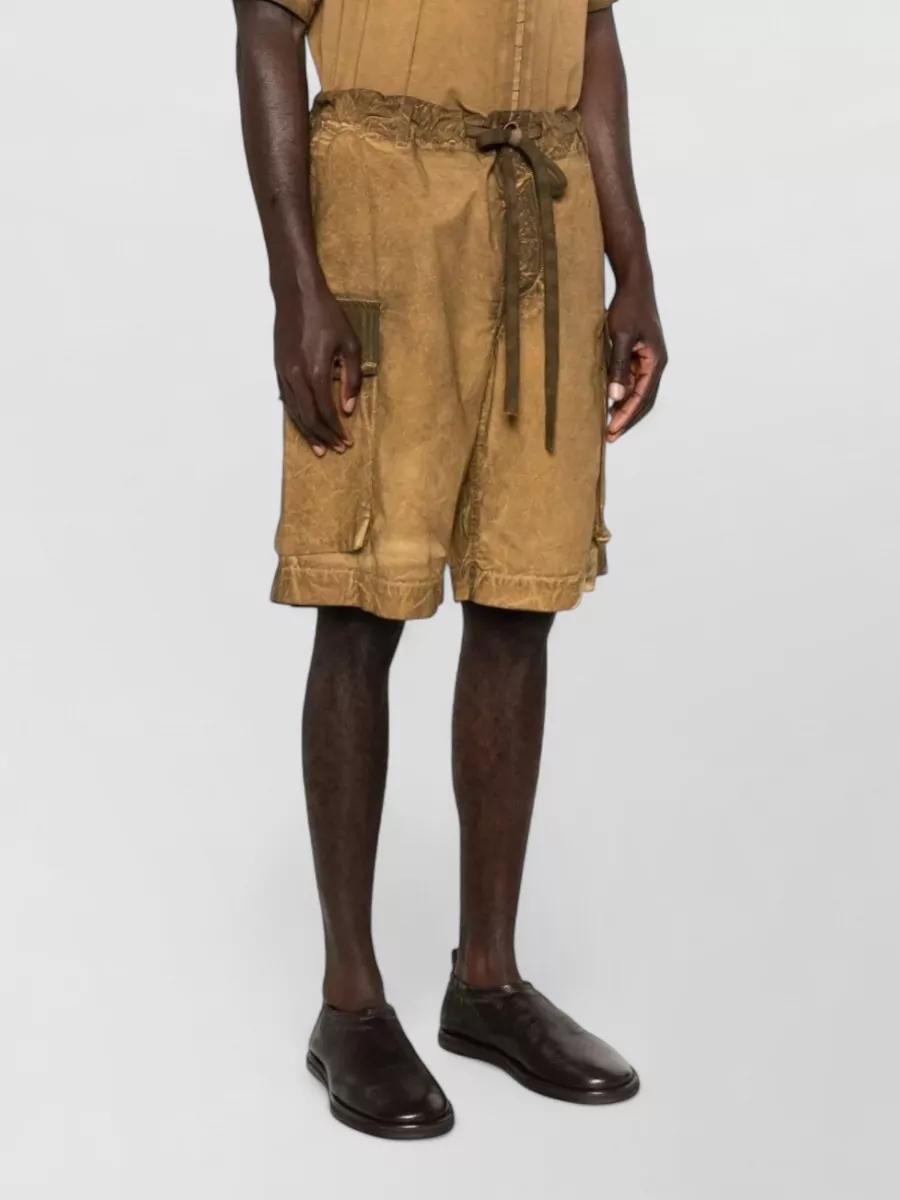Uma Wang Cotton Cargo Shorts