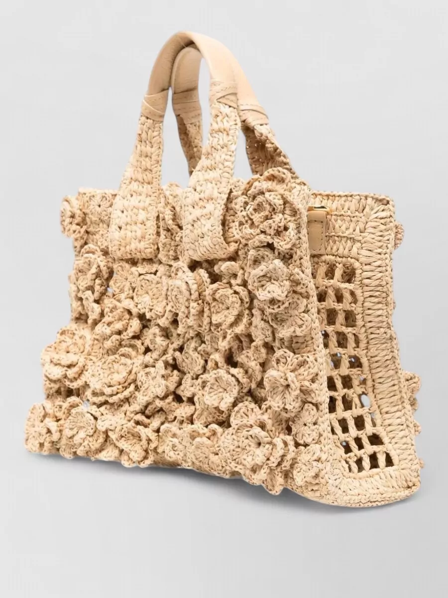 Chloé Raffia Shoulder Bag